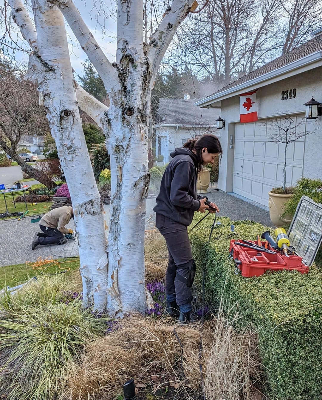 Light Right employee at work